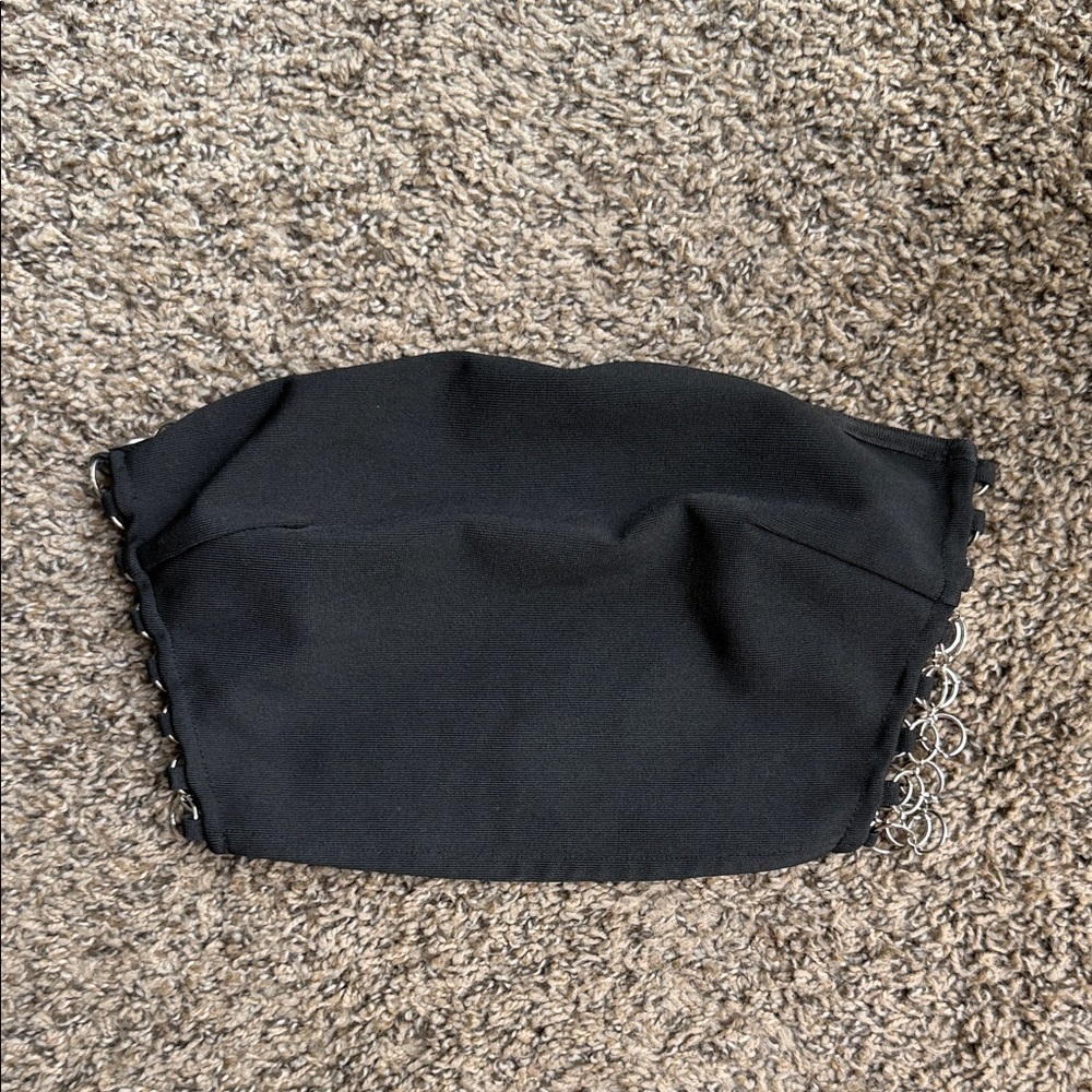 Fashion Nova Black Crop Top